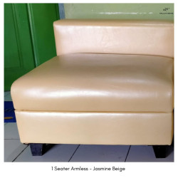 1 Seater Armless Deluca - Helloilmare